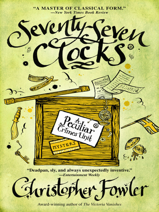 Title details for Seventy-Seven Clocks by Christopher Fowler - Available